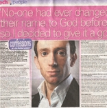 ARTICLE IN THE SOUTH WALES ECHO